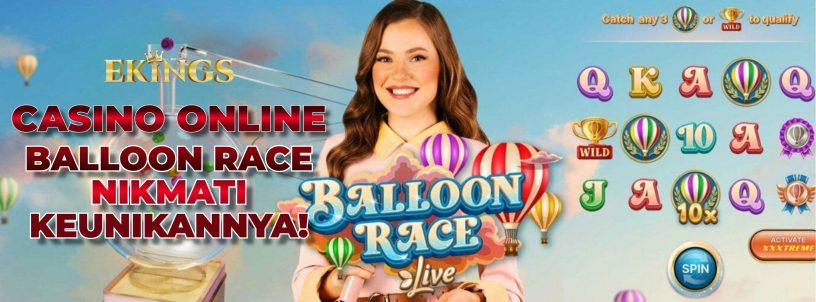 CASINO ONLINE BALLOON RACE